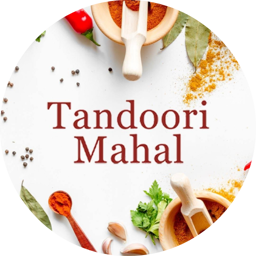 Tandoori Mahal Restaurant logo.